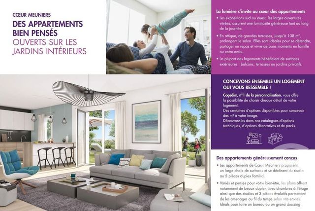 Afficher la photo en grand Appartement F3 à vendre - 3 pièces - 68 m2 - Bagneux - 92 - ILE-DE-FRANCE