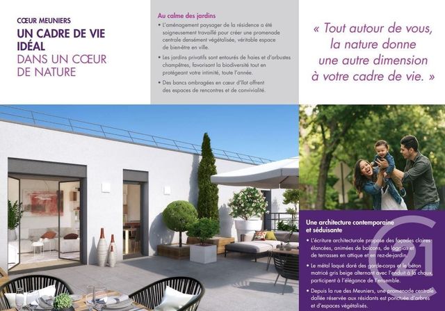 Afficher la photo en grand Appartement F3 à vendre - 3 pièces - 68 m2 - Bagneux - 92 - ILE-DE-FRANCE