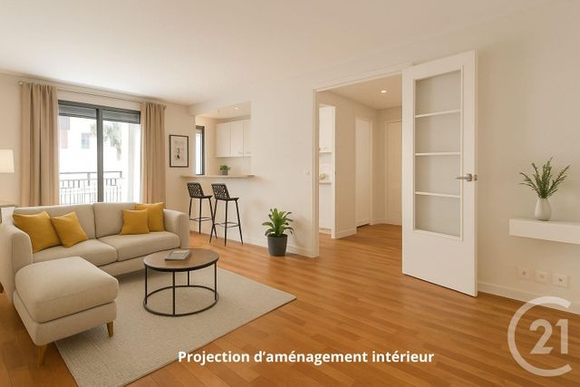 Appartement F3 à vendre - 2 pièces - 59 m2 - Paris - 75013 - ILE-DE-FRANCE
